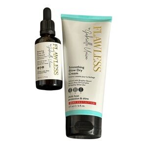 FLAWLESS SMOOTHING BLOW DRY CREAM & RESTORING EXOTIC OIL TREATMENT